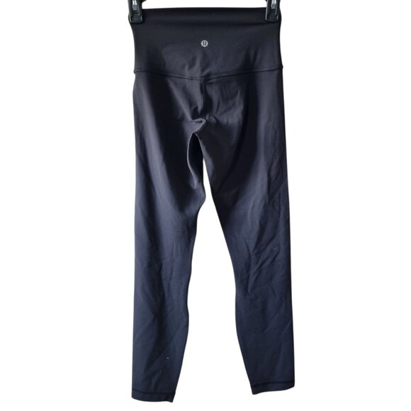 NWT Lululemon Align High Rise HR Pant 25" Leggings Black Size 4 - Picture 2 of 5
